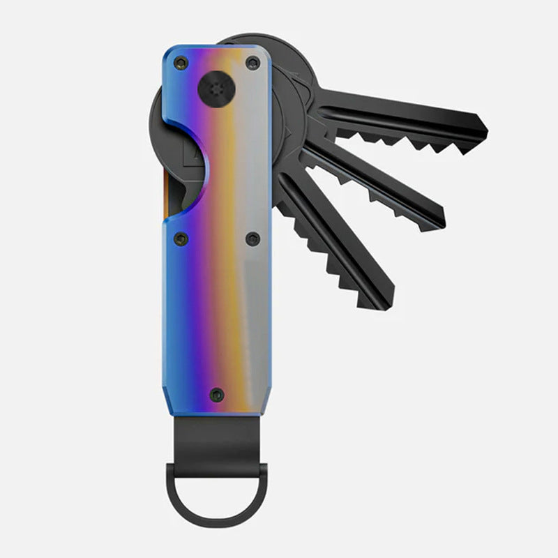 Keychain metal keychain aluminum alloy key storage keyclip - V.I.P Digital Presence
