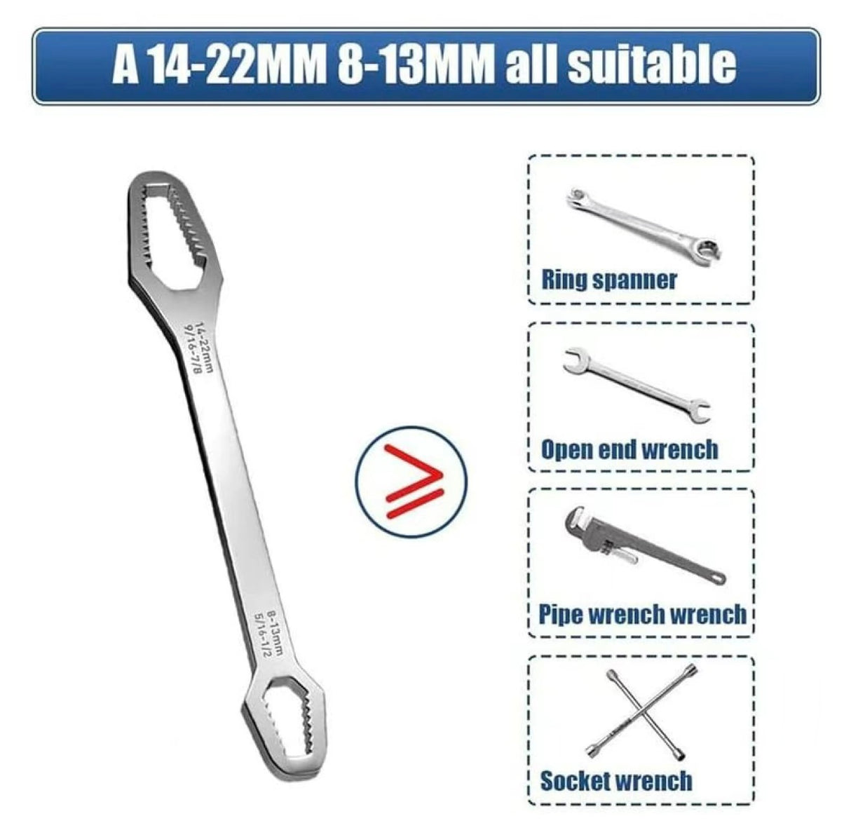 AutoGrip Universal Torx Wrench