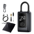 150PSI Rechargeable Electric Tire Pump with Light & LCD: for cars, bikes - V.I.P Digital Presence
