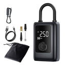150PSI Rechargeable Electric Tire Pump with Light & LCD: for cars, bikes - V.I.P Digital Presence
