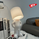USB plug-in creative MR P shy desk lamp a little shy boy naughty night light without plug - V.I.P Digital Presence