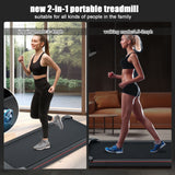 Brushless electric walking mat, 300 pound capacity, portable treadmill for home use, 0.5 to 4.0 miles per hour - V.I.P Digital Presence