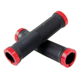 Tornillo de banco para manillar de bicicleta de montaña, de aleación de aluminio, con bloqueo bilateral, mango de goma antideslizante. 