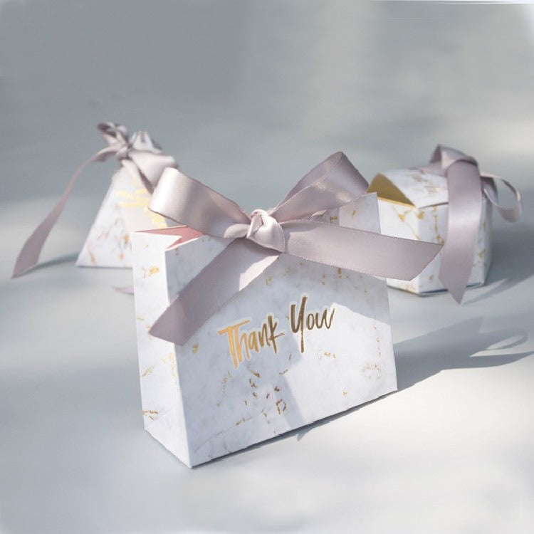 1PCS Marbled creative European style wedding sugar box wedding sugar bag wedding sugar box gift box bag paper bag - V.I.P Digital Presence