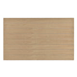 TREXM 3-piece retro dining table, rectangular stand table, and 2 4-person wooden stools (made of natural wood) - V.I.P Digital Presence