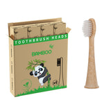 Suitable for Philips electric toothbrush natural bamboo biodegradable bamboo toothbrush head made of bamboo - V.I.P Digital Presence