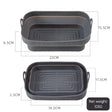 Silica Gel Air Frying Pan Baking Pan Household Food Grade High Temperature Resistant Silica Gel Steaming Pan Pan Pad Baking Cake - V.I.P Digital Presence