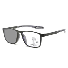 Ultralight Outdoor Photochromic Reading Glasses Fashion Trend Color Changing Progressive Multifocal Eyeglasses Finished Eyewear - V.I.P Digital Presence