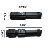 New Telescopic Zoom Glare Flashlight USB Charging Compact Portable Spotlight Long-Range Floodlight Outdoor Lighting - V.I.P Digital Presence