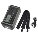 Radio disaster prevention and emergency full band radio solar charging lighting mobile portable radio - V.I.P Digital Presence