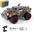 Wasteland Style 1:14 Scale 2.4GHz Model Racing Remote Control Car Hobby Electric RC Car Toys for Boys and Adults (Golden) - V.I.P Digital Presence