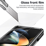 Suitable for Samsung zfold 5 phone case FOLD4 folding official pen slot case film integrated all inclusive anti fall protective case - V.I.P Digital Presence