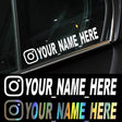 New Car Sticker User Name Custom Personalized Vinyl Decals Motorcycle For Customization Needs Remarks Car Sticker - V.I.P Digital Presence