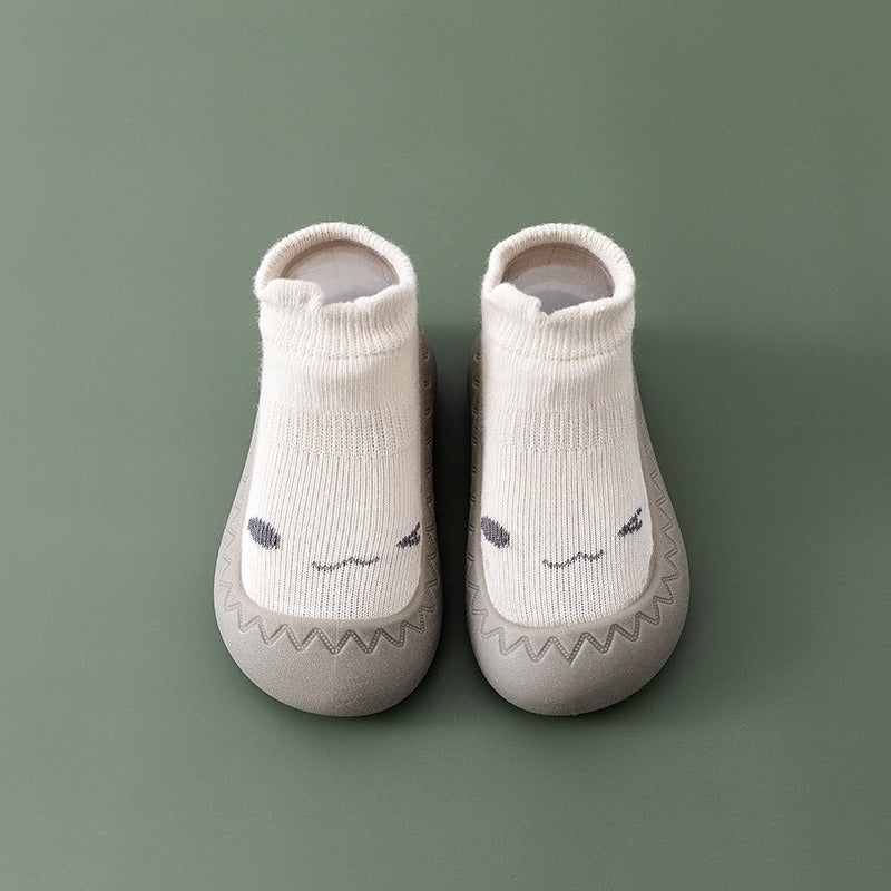 Baby Floor Shoes and Socks Autumn and Winter New Rubber Sole Lightweight Neonatal Soft Sole Walking Shoes Children's Socks - V.I.P Digital Presence