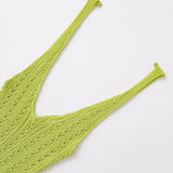Spring New  Style Round Neck Solid Color Loose Knit Sweater for Women - V.I.P Digital Presence