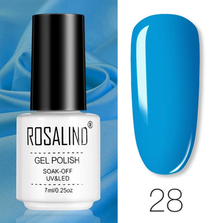 ROSALIND Gel Polish Set Manicure for Nails Semi Permanent Vernis top coat UV LED Gel Varnish Soak Off Nail Art Gel Nail Polish - V.I.P Digital Presence