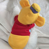 Suéter de otoño e invierno para perro, diseño de Winnie the Pooh, ropa fina de dos piezas para perros pequeños y medianos. 