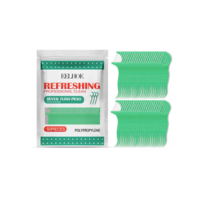 Dental Floss Picks, Dental Cleaning Interdental Flossing Disposable Household Portable Floss Stick - V.I.P Digital Presence