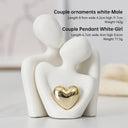 Creative couple figure decoration Newlywed home decoration Lover sculpture decoration figure desktop living room bookshelf decor - V.I.P Digital Presence