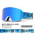 Cover Ski Glasses Winter Outdoor Sports Goggles Double Layer Anti Fog Single Double Plate Snow Goggles - V.I.P Digital Presence