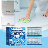 JUE FISH MultiSurface Cleaning Tablets, Kitchen Heavy Oil And Dirt Cleaning Stain Cleaner Effervescent Tablet - V.I.P Digital Presence