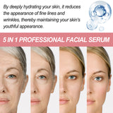 5 In 1 Face Essence Hydrating, Firming, Whitening, Whitening And Anti-Wrinkle Essence For Fine Lines - V.I.P Digital Presence