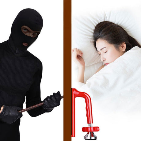 Portable Door Closer Jammer Lockdown Lock-Security Device For Travel Hotel Door - V.I.P Digital Presence