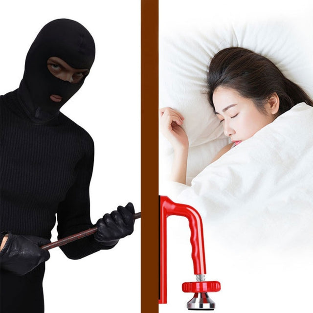 Portable Door Closer Jammer Lockdown Lock-Security Device For Travel Hotel Door - V.I.P Digital Presence