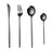 Portuguese Stainless Steel Knife Fork Spoon Golden Steak Knife Fork Set Four-Piece Tableware Set - V.I.P Digital Presence