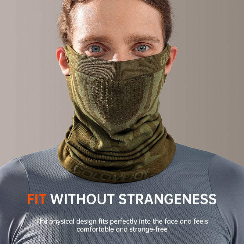 Máscara de ciclismo cálida para deportes al aire libre para hombre, transpirable, para colgar en la oreja, a prueba de viento, para el cuello