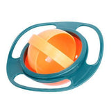 Baby Feeding Dish Cute Baby Gyro Bowl Universal 360 Rotate Spill-Proof Bowl Baby Food Feeding Boxes - V.I.P Digital Presence