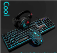 VX7 Waterproof LED Keyboard Mouse Headset Gaming set - V.I.P Digital Presence