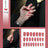 Nail Art Fake Nails Stiletto Tips Clear Press on Long False with Glue Coffin Stick Display Full Cover Artificial Designs Matte - V.I.P Digital Presence