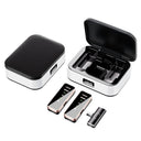S18 wireless lavalier microphone charging compartment noise reduction reverberation digital display little bee live microphone - V.I.P Digital Presence