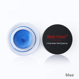 Music Flower Brand Black Waterproof Eyeliner Gel Makeup Cosmetic Gel Eye Liner With Brush 24 Hours Long-lasting - V.I.P Digital Presence