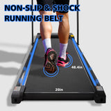 Walking Pad Treadmill Under Desk 2 in 1 Folding Portable Treadmill for Home Office Walking Jogging Machine 240 lb Capacity Black - V.I.P Digital Presence