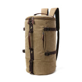 Men Travel Backpack Male Canvas Luggage Duffel Cylinder Bag Mountaineering Hiking Backpack For Men - V.I.P Digital Presence