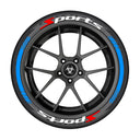 SPORTS series car tire letter sticker DIY sticker personalized modification sticker 3D three-dimensional all-in-ode tire sticker - V.I.P Digital Presence