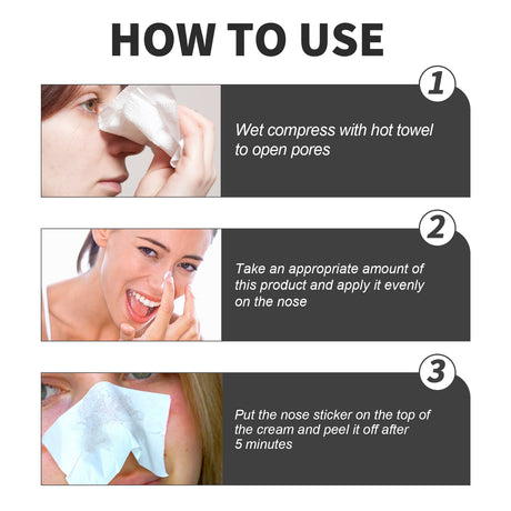 Blackhead Cleansing Cream Skin Oil Blackheads Acne Exfoliating Cleansing Repair Pore Tearing Nose Patch - V.I.P Digital Presence