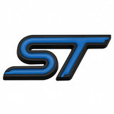 3D metal car stickers, ST badges, badges, decals, Ford Focus 2, 3, Mondeo, FI.C. Kuga, Mk1, Mk2, Mk3, Mk7 front grille decoratio - V.I.P Digital Presence