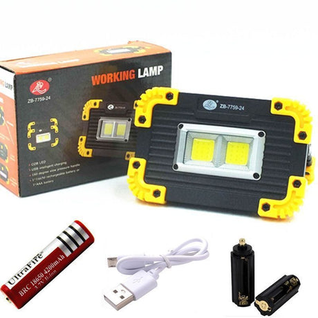 Mini COB Camping Light USB Charging Outdoor Camping Tent Light Portable Multi functional Emergency Projection Light - V.I.P Digital Presence