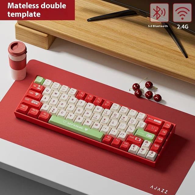 AK680 Mechanical Keyboard Gaming Mini Keyboard Notebook - V.I.P Digital Presence