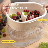 Fruit and vegetable washer drain basket household washing machine kitchen ingredients washing basket - V.I.P Digital Presence