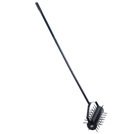 Rolling manual lawn aerator, Home aerator lawn tool pusher, 58-inch handle push lawn aerator for lawns, yards and gardens - V.I.P Digital Presence