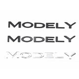 Suitable for Tesla Model Y trunk letter labeling MODEY English letter logo - V.I.P Digital Presence