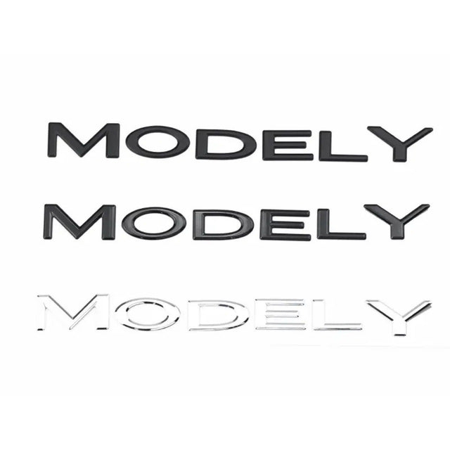 Suitable for Tesla Model Y trunk letter labeling MODEY English letter logo - V.I.P Digital Presence