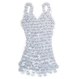 exy suspender hollow sequin skirt, nightclub trendy women's thin half skirt, body chain - V.I.P Digital Presence