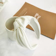 New Fashion Women Headband Adult Wide Side Solid Color Hairband Center Knot Turban Casual Hair Accessories Wholesale - V.I.P Digital Presence