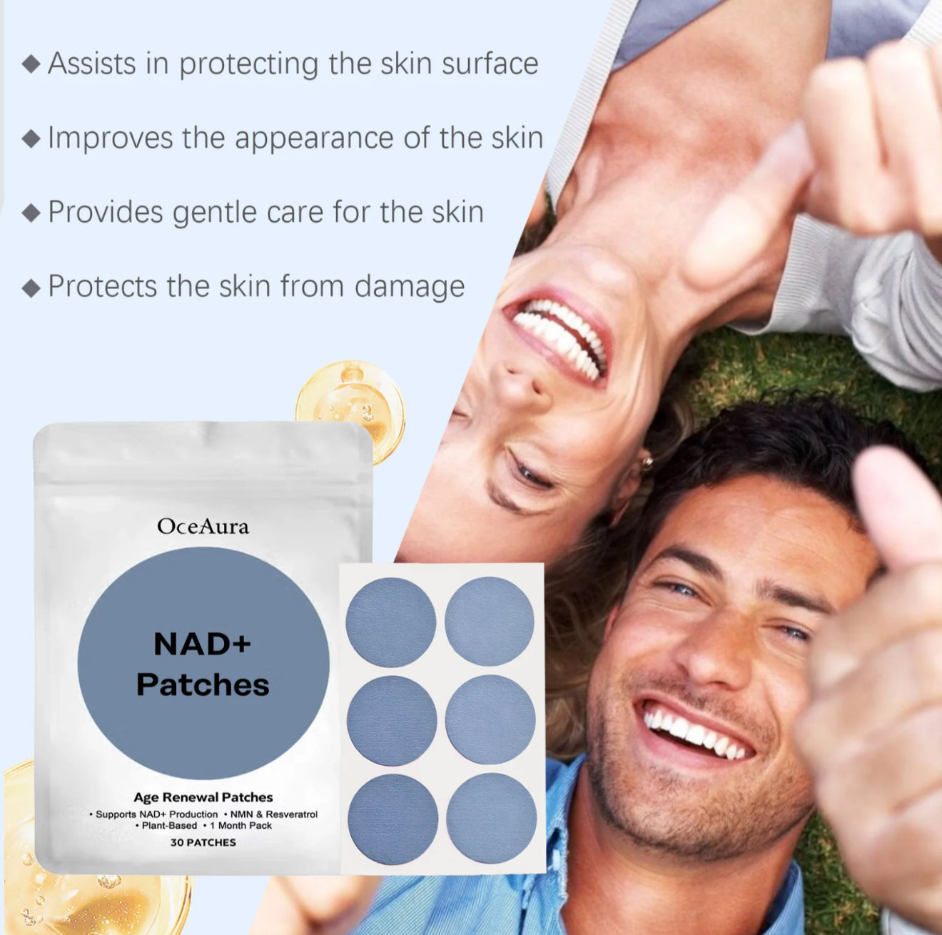 glp-1 parches Patch -8-Hour Long-Lasting Formula Support - Suitable for Men and Women's Body Care Patches Kind Patches GLP-1 Metabolic Balance