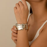 Metal style temperament niche versatile bracelet Bracelet irregular opening bracelet - V.I.P Digital Presence